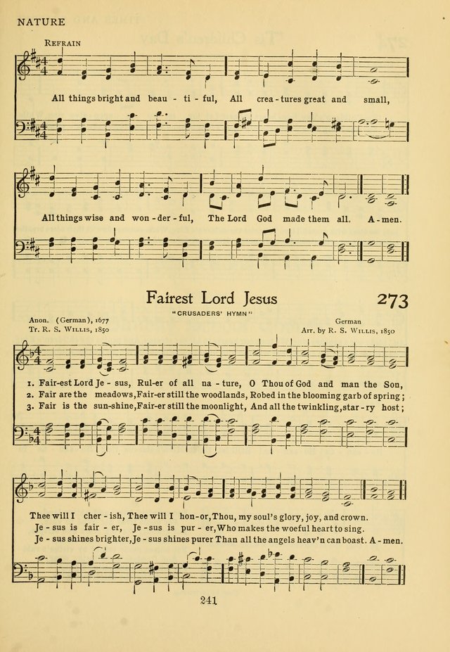 Hymns of Worship and Service: for the Sunday School page 260