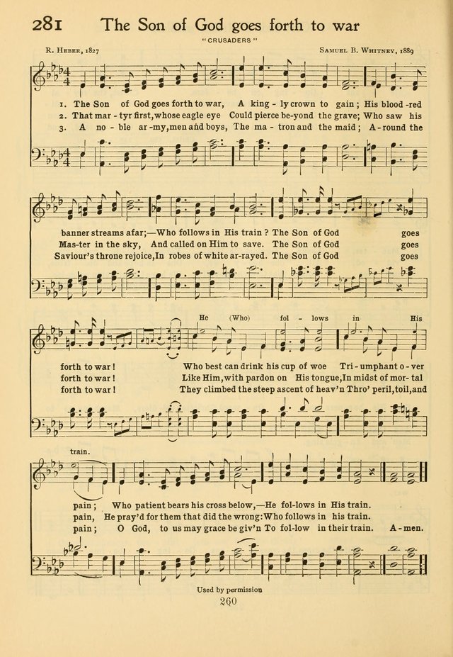Hymns of Worship and Service: for the Sunday School page 281
