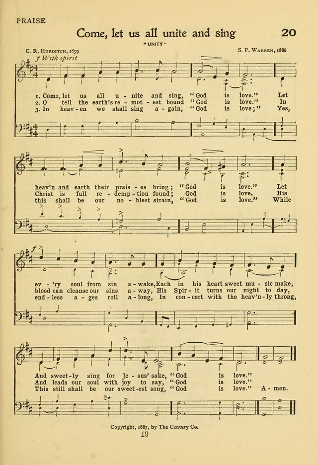 Hymns of Worship and Service: for the Sunday School page 38