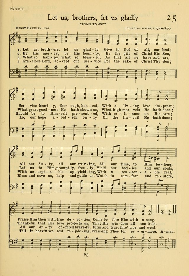 Hymns of Worship and Service: for the Sunday School page 42