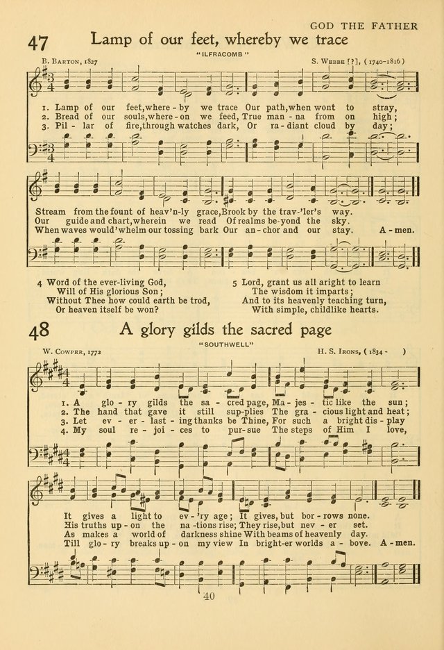 Hymns of Worship and Service: for the Sunday School page 59
