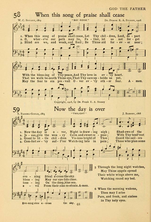 Hymns of Worship and Service: for the Sunday School page 67