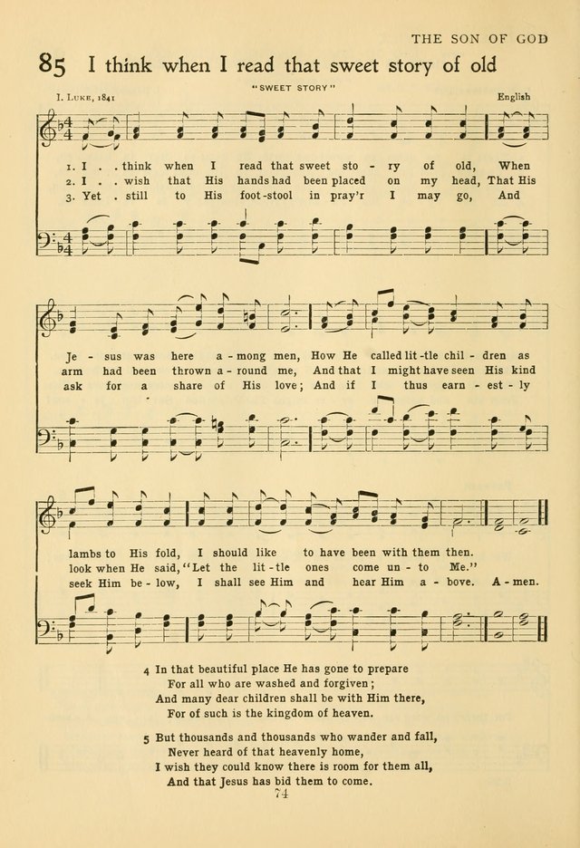 Hymns of Worship and Service: for the Sunday School page 93
