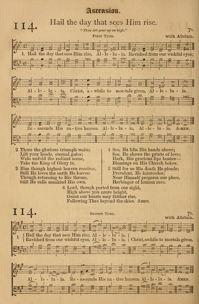 The Hymnal: with tunes old and new page 111