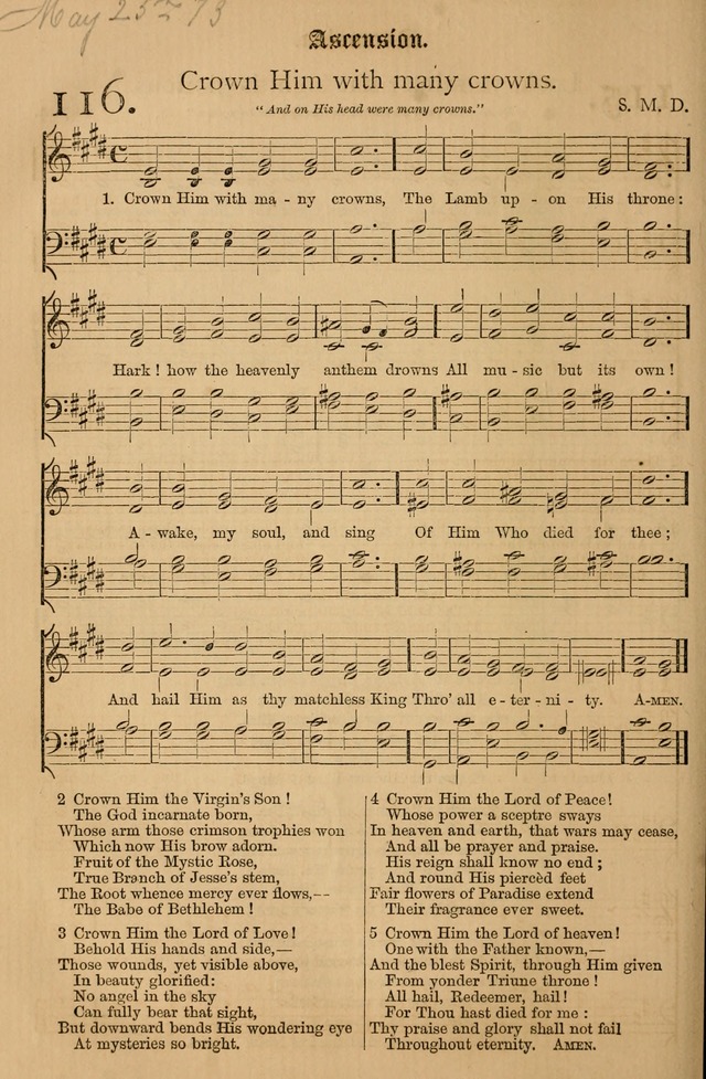 The Hymnal: with tunes old and new page 113