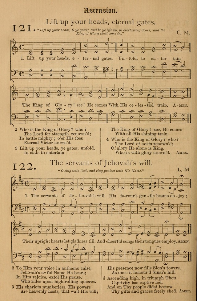 The Hymnal: with tunes old and new page 117