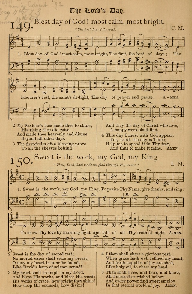 The Hymnal: with tunes old and new page 139