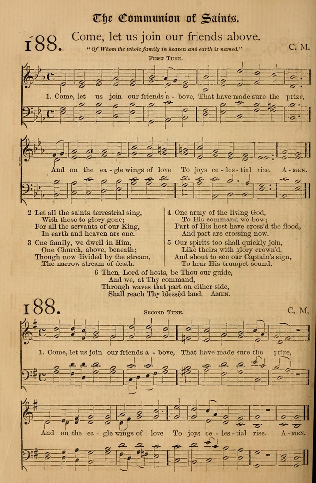 The Hymnal: with tunes old and new page 167