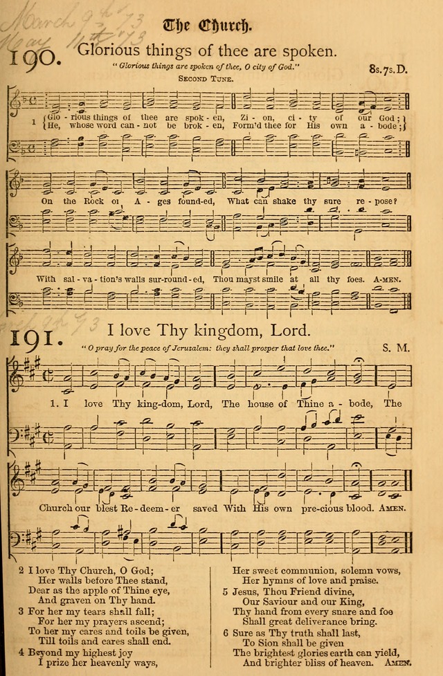 The Hymnal: with tunes old and new page 170