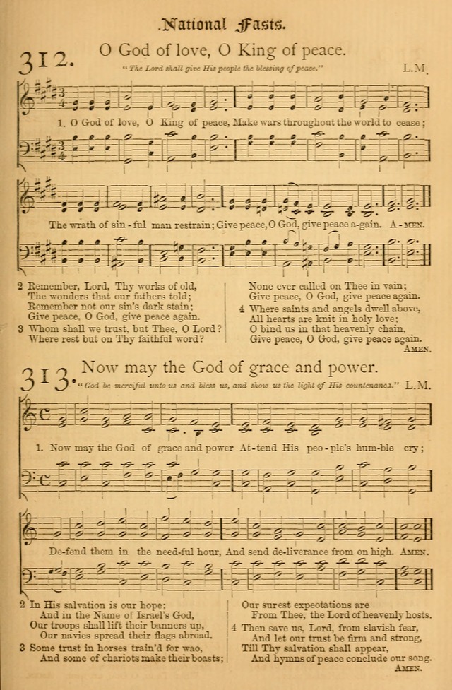 The Hymnal: with tunes old and new page 268