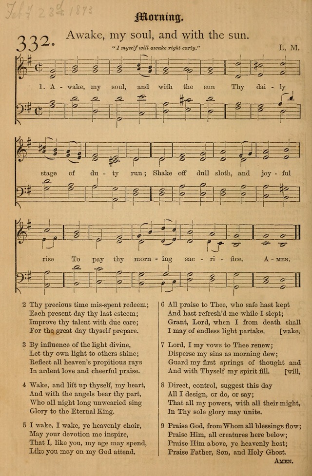 The Hymnal: with tunes old and new page 283