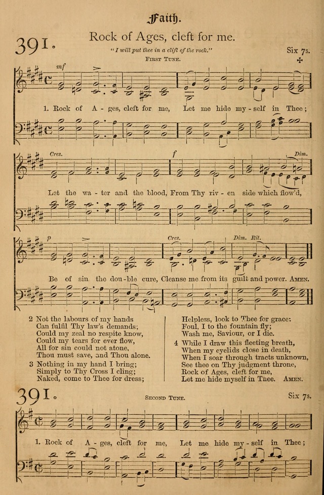 The Hymnal: with tunes old and new page 325