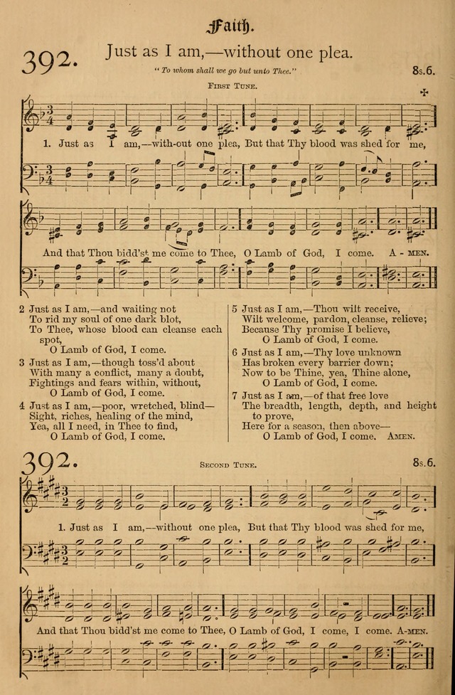 The Hymnal: with tunes old and new page 327