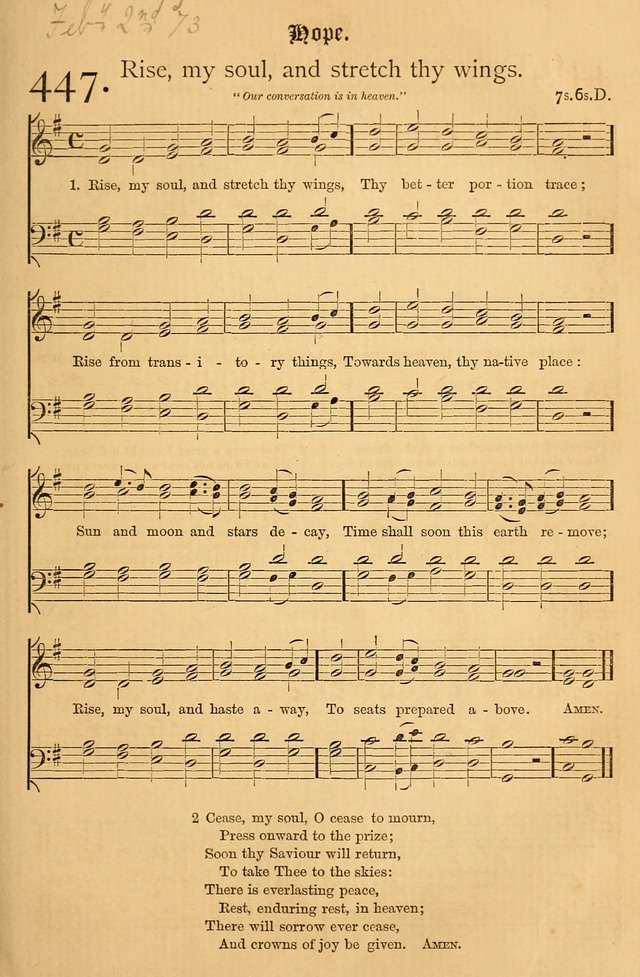 The Hymnal: with tunes old and new page 372
