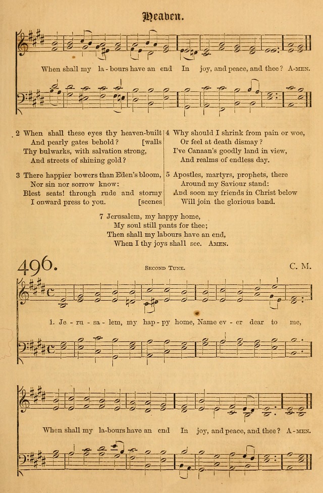 The Hymnal: with tunes old and new page 418