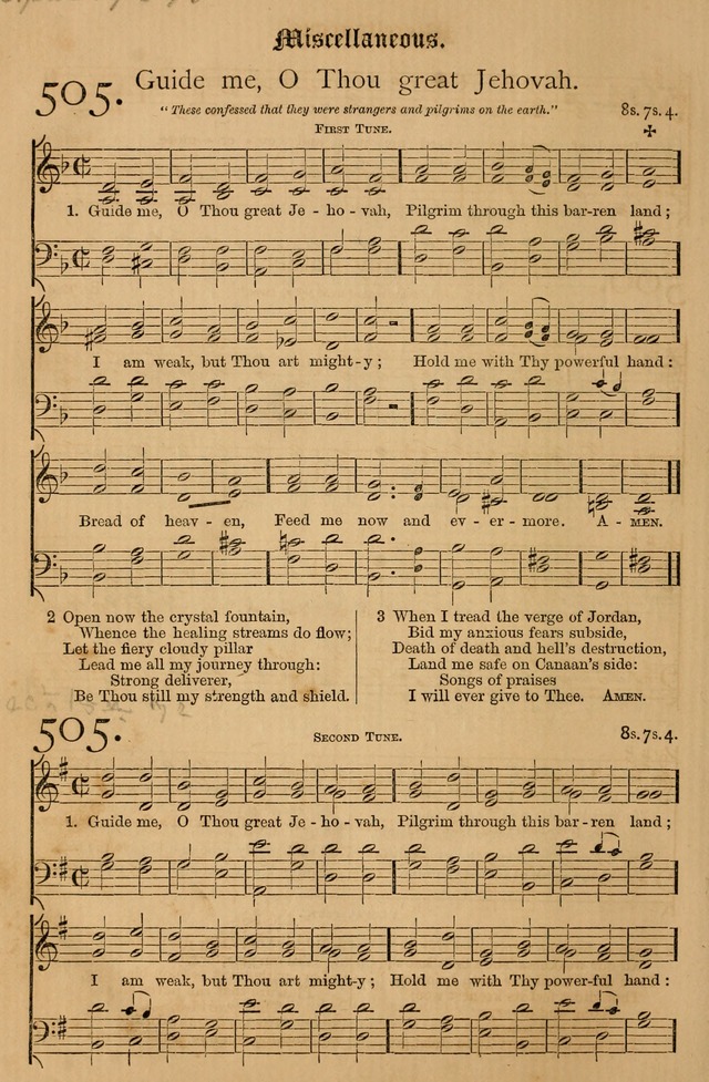 The Hymnal: with tunes old and new page 425