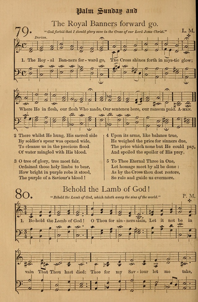 The Hymnal: with tunes old and new page 81