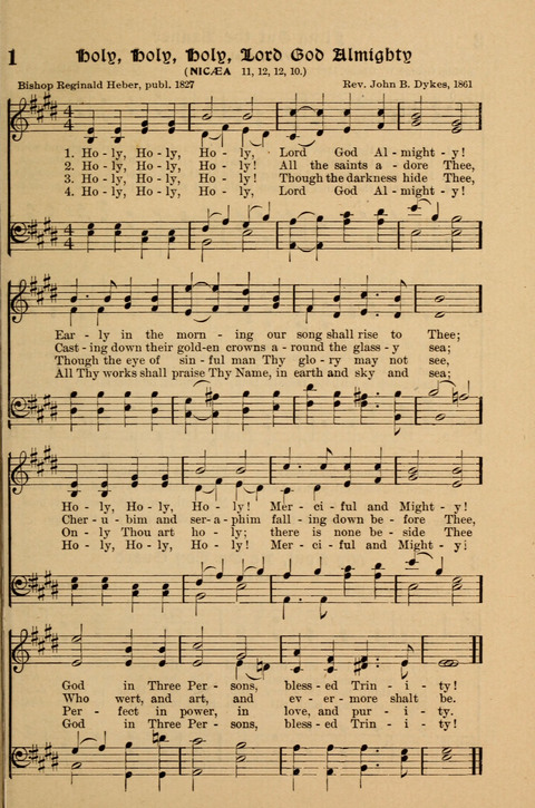 Hymns for Worship: for Use in the Sunday School, the Prayer Meeting and Home page 1