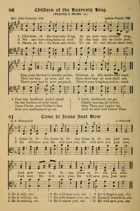 Hymns for Worship: for Use in the Sunday School, the Prayer Meeting and Home page 58
