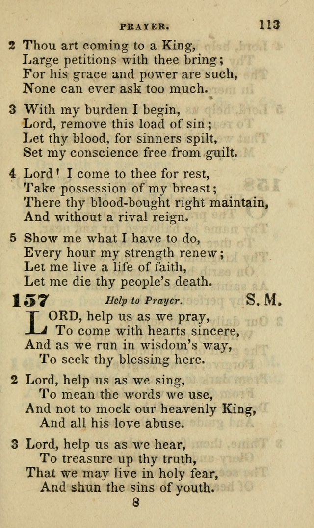 Hymns for Youth, Suitable to be Used in Sabbath and Parochial Schools page 124