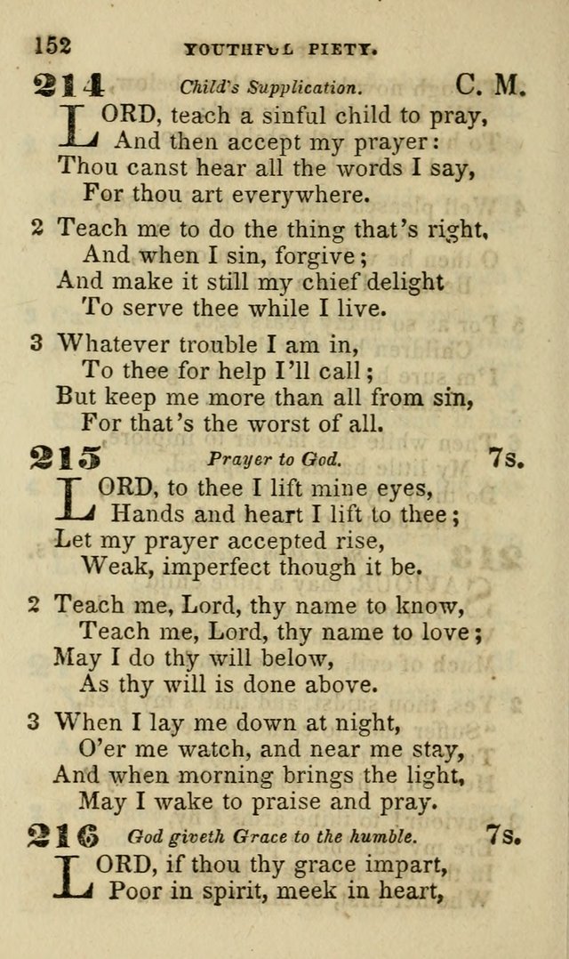 Hymns for Youth, Suitable to be Used in Sabbath and Parochial Schools page 163