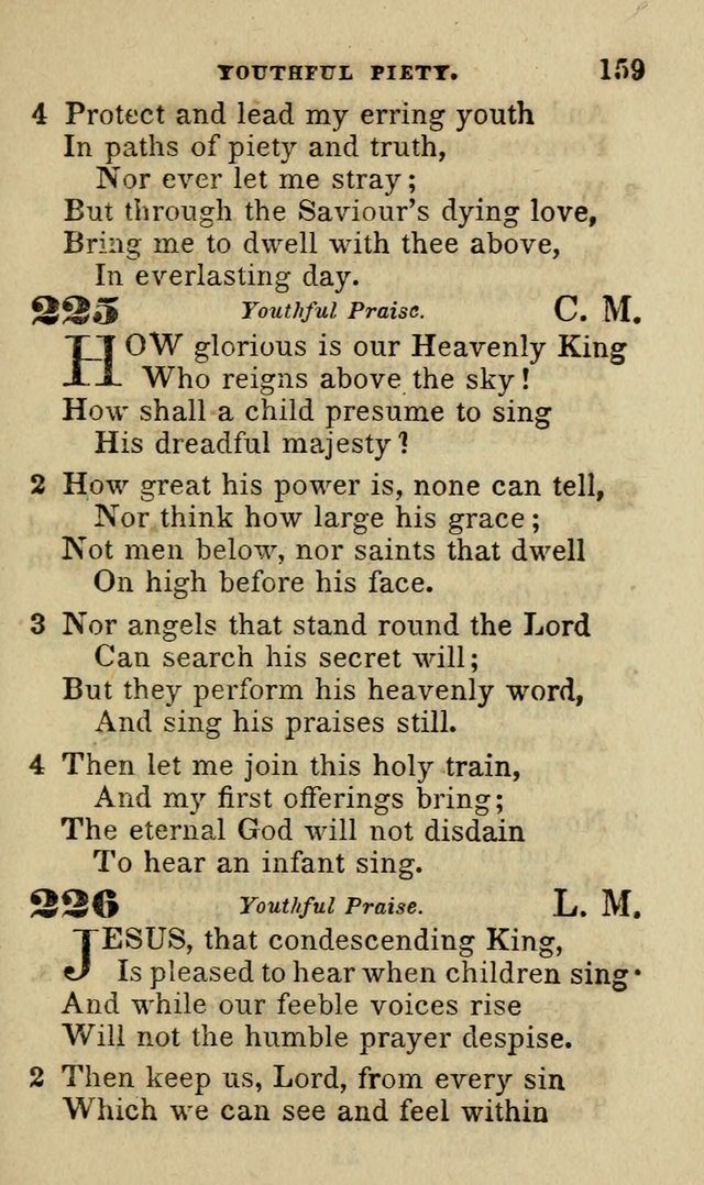 Hymns for Youth, Suitable to be Used in Sabbath and Parochial Schools page 170