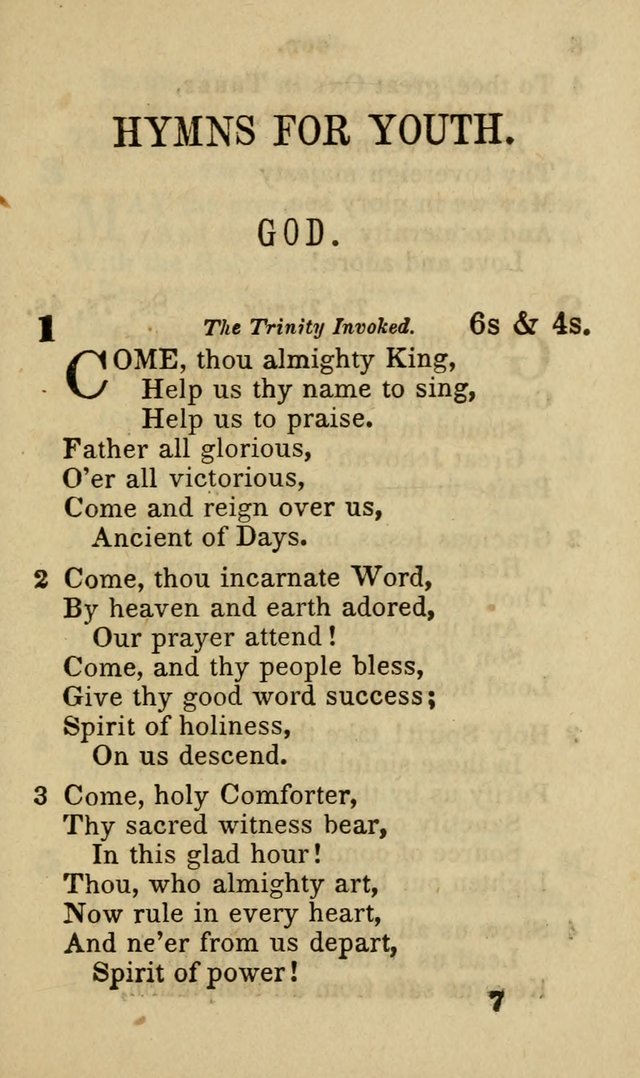 Hymns for Youth, Suitable to be Used in Sabbath and Parochial Schools page 18