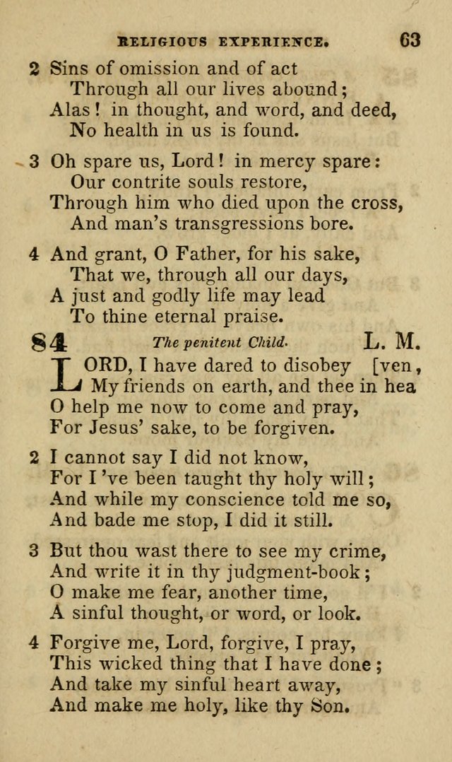 Hymns for Youth, Suitable to be Used in Sabbath and Parochial Schools page 74