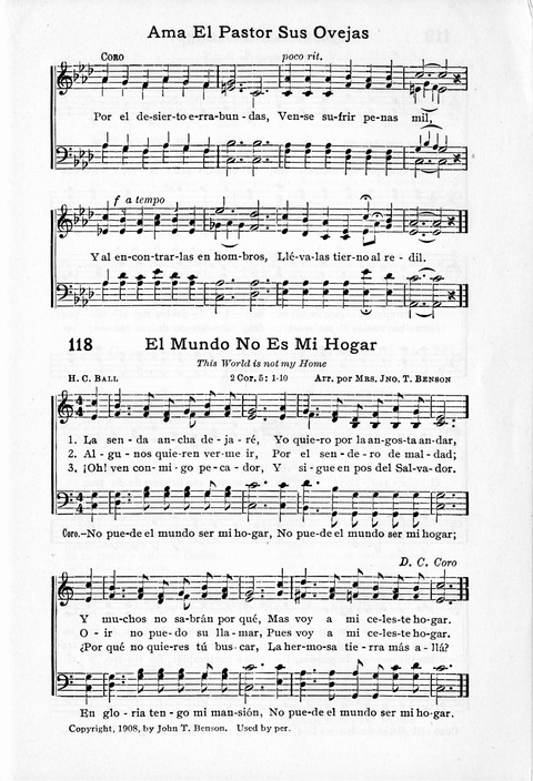 Himnos de Gloria page 116