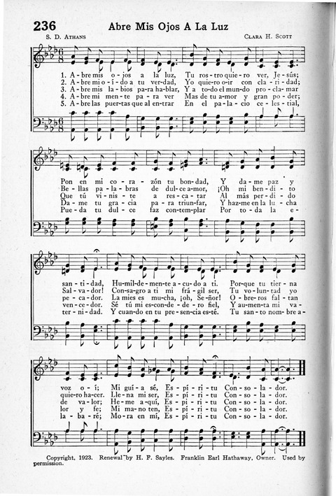 Himnos de la Vida Cristiana page 222