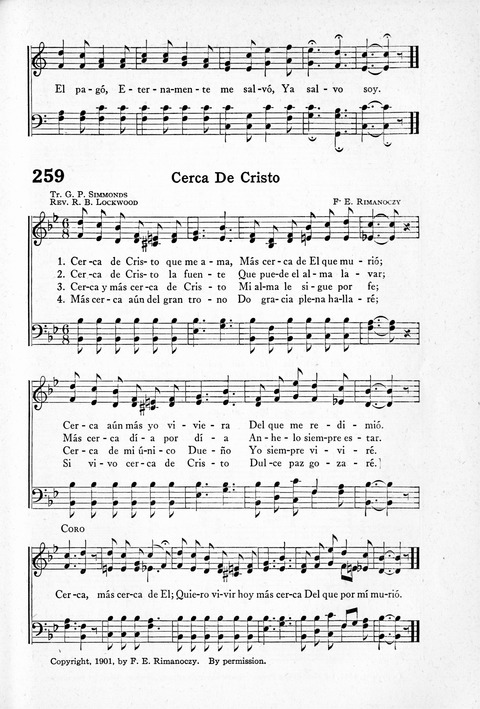 Himnos de la Vida Cristiana page 245