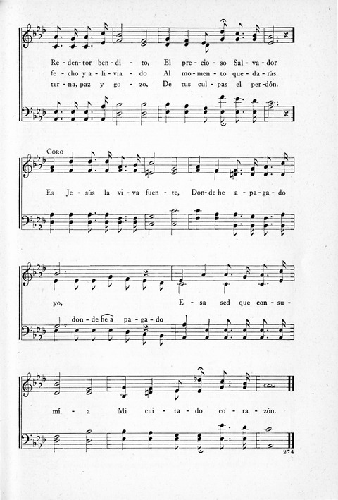 Himnos de la Vida Cristiana page 261