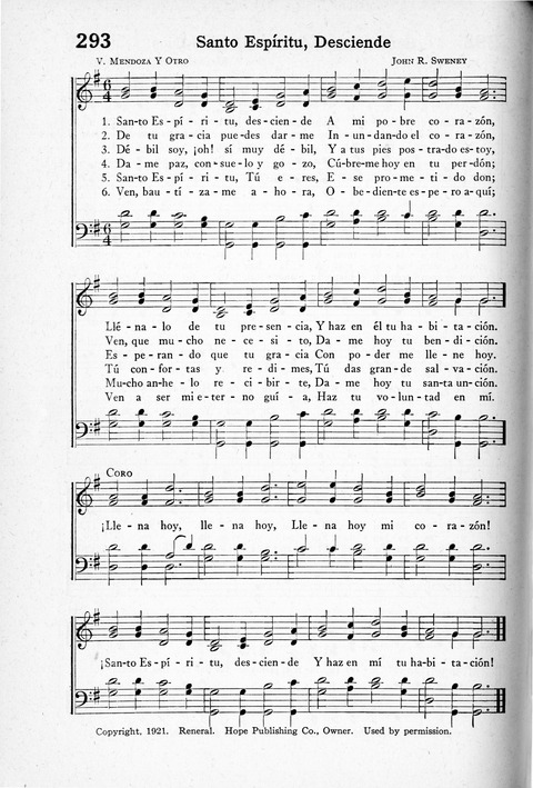 Himnos de la Vida Cristiana page 280