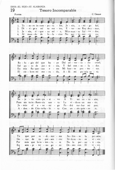 Himnos de la Vida Cristiana page 19