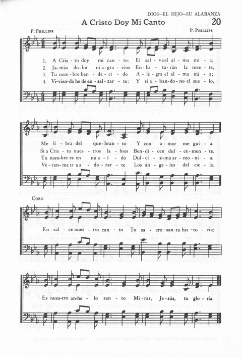 Himnos de la Vida Cristiana page 20