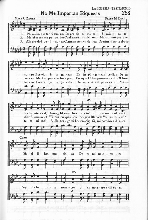 Himnos de la Vida Cristiana page 260