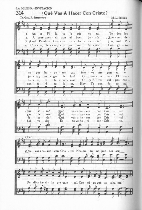 Himnos de la Vida Cristiana page 307
