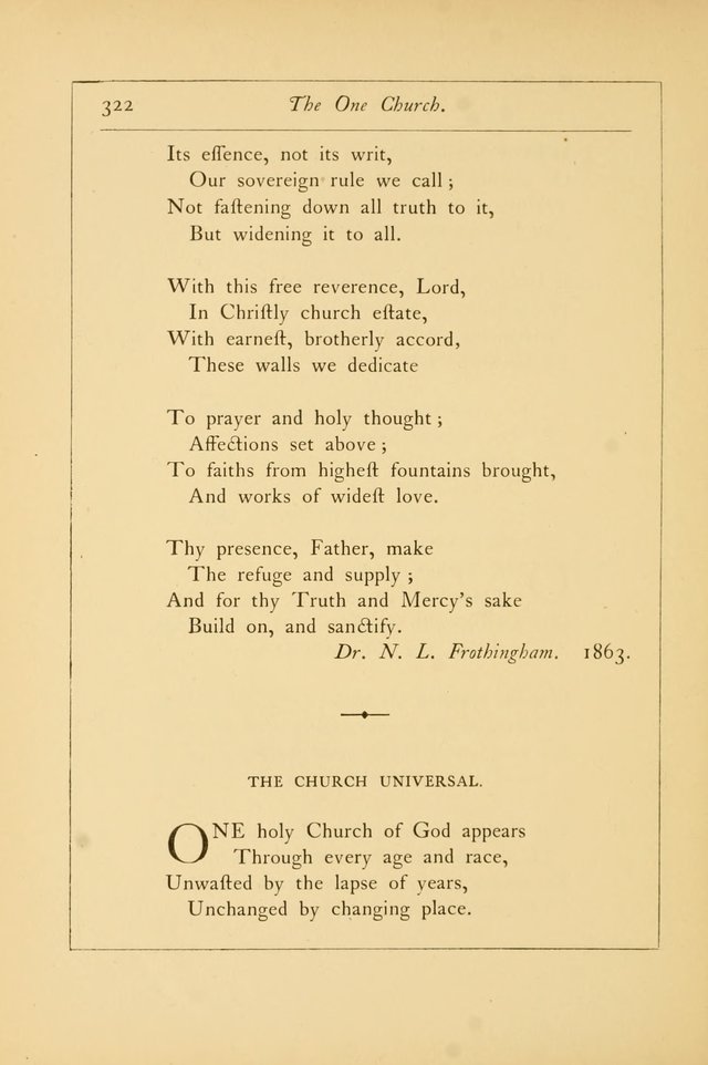 Hymns of the Ages (3rd series) page 322