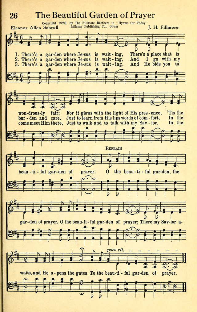 Hymns of the Comforter page 26
