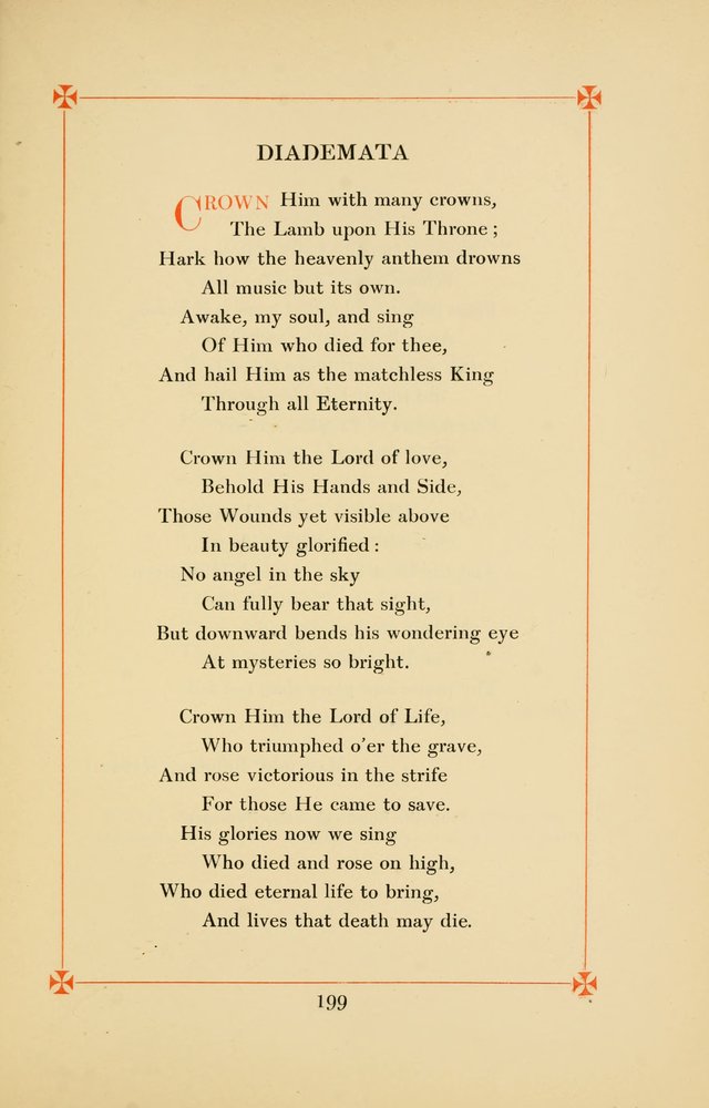 Hymns of the Christian Centuries page 199