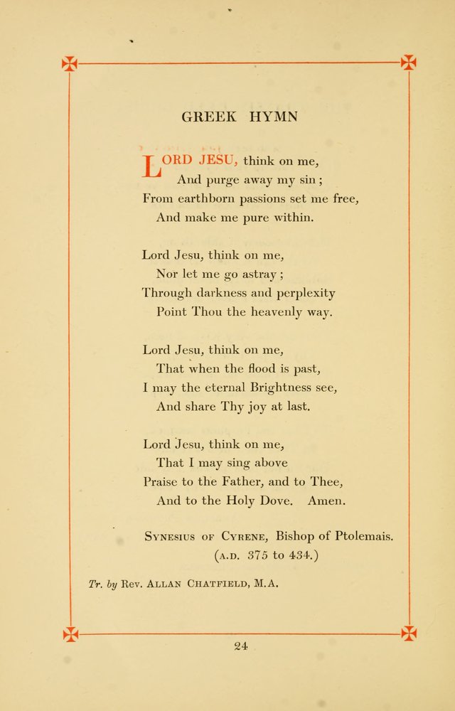 Hymns of the Christian Centuries page 24
