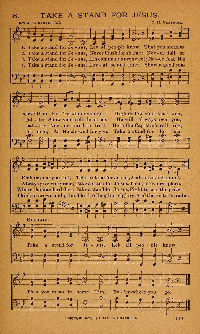 Y.P.S.C.E. Hymns of Christian Endeavor page 7