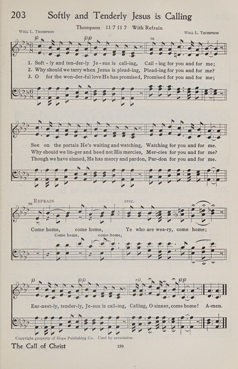 Hymns of the Christian Life page 157