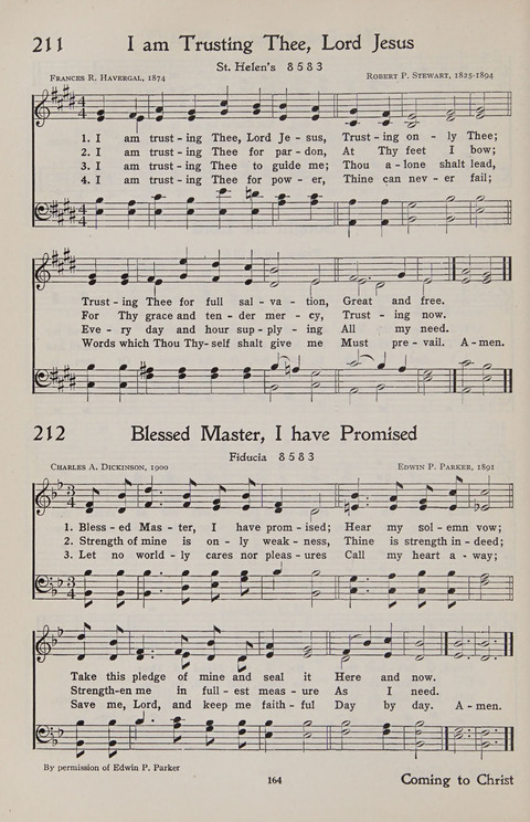 Hymns of the Christian Life page 162