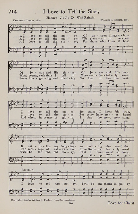 Hymns of the Christian Life page 164
