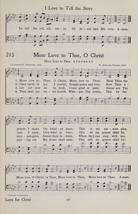 Hymns of the Christian Life page 165