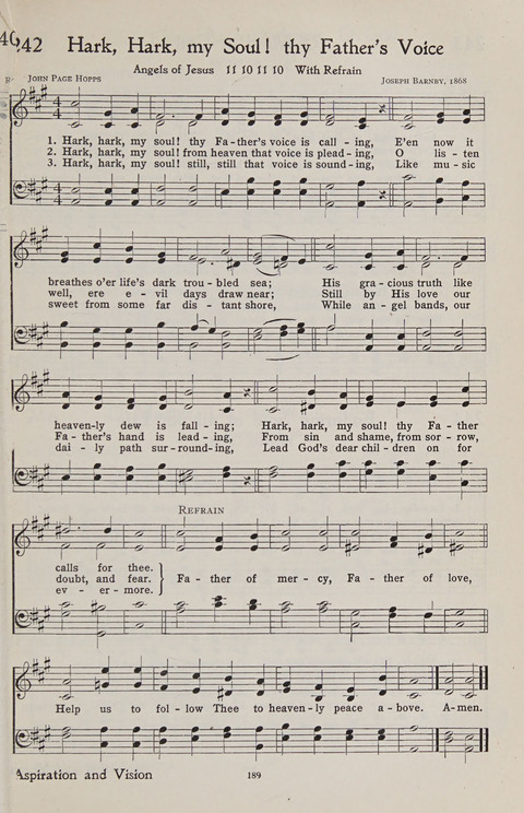Hymns of the Christian Life page 185