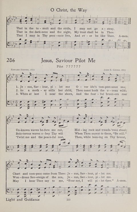 Hymns of the Christian Life page 219