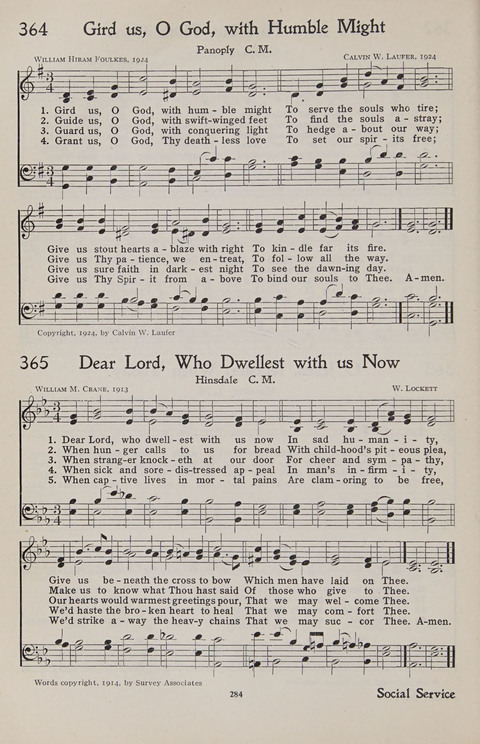 Hymns of the Christian Life page 280