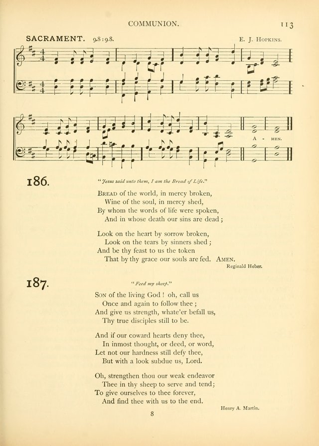 Hymns of the Church Universal page 128